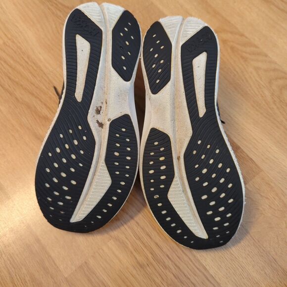 Hoka One One Mach 6 Running Shoes Sneakers Mens 6MD Black White 1147553 - Picture 6 of 7